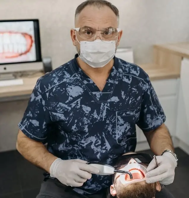 dentist at work